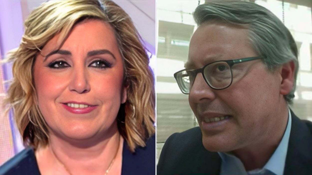 Susana Díaz y Alfonso Serrano, enfrentados en 'Todo es Mentira'. Mediaset España