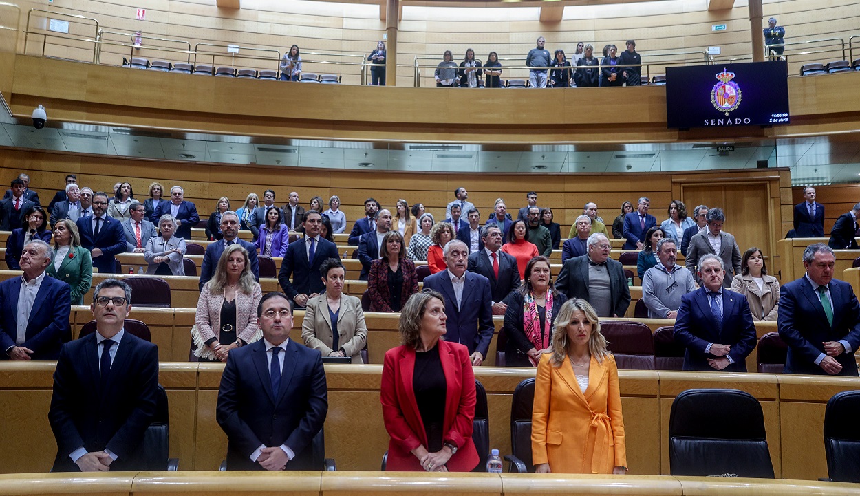 Sesión de control al Gobierno en el Senado. EP