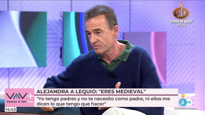 Alessandro Lequio, en 'Vamos a Ver'. Mediaset España