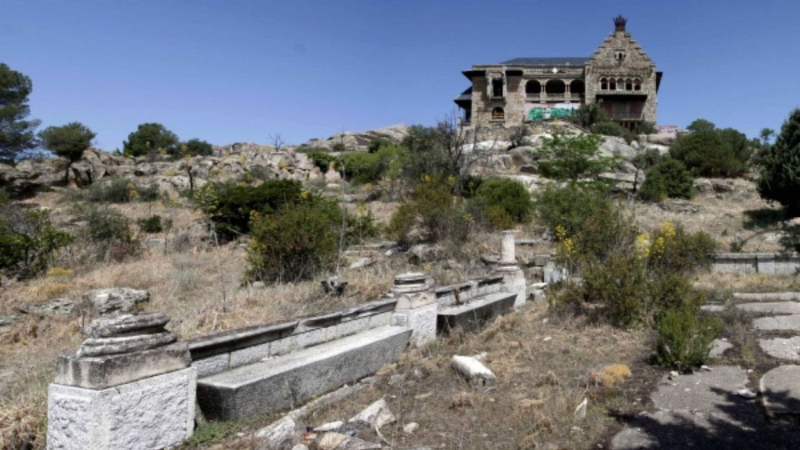 Vista del Palacio del Canto del Pico, ubicado en Torrelodones. Imagen de 'Madrid, Ciudadanía y Patrimonio'