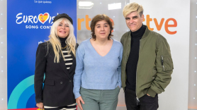 Nebulossa se reúne con Concepción Cascajosa, nueva presidenta de RTVE, antes de poner rumbo a Eurovisión. RTVE