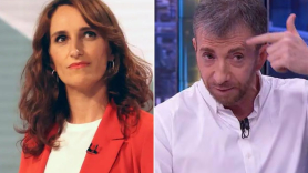 Mónica García recibe una querella tras criticar la "pseudoterapia" de Pablo Motos. Elaboración propia