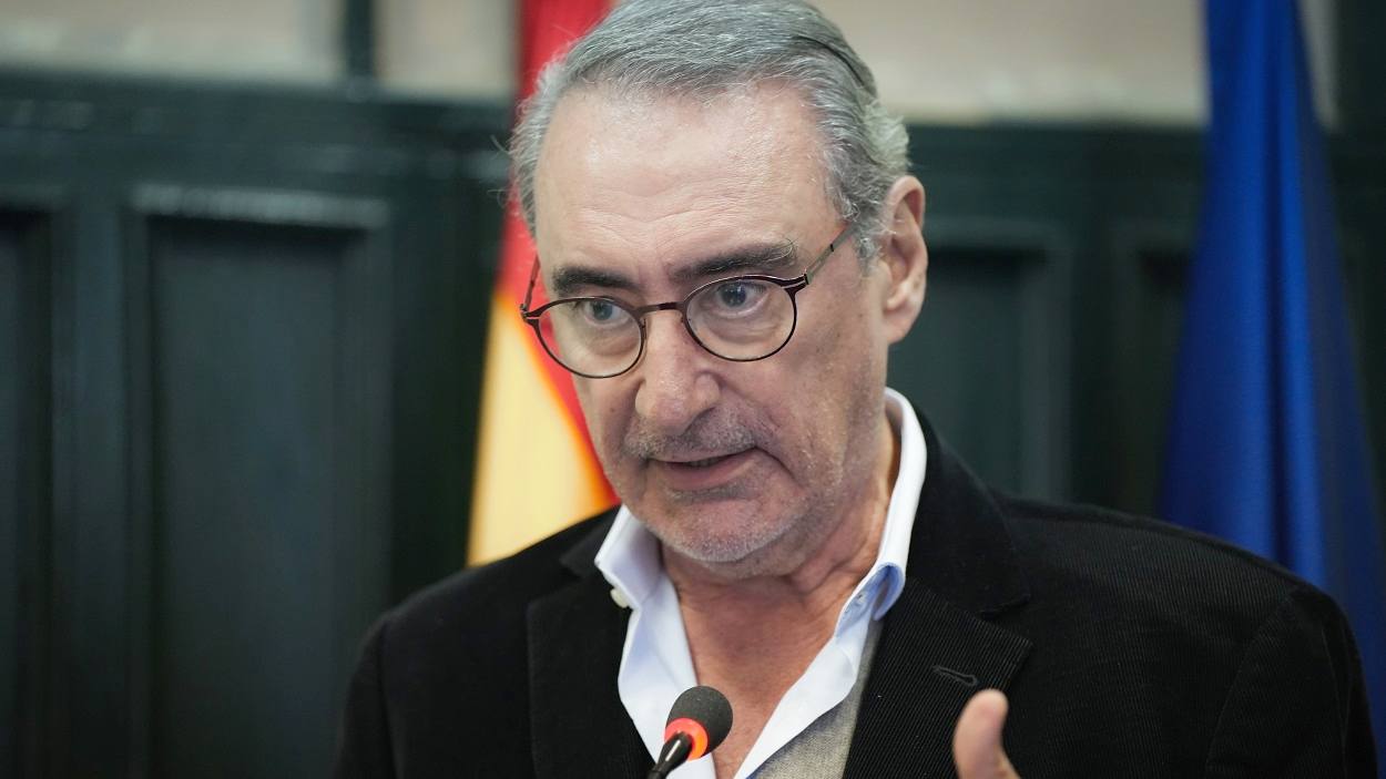 Carlos Herrera confirma que se presenta a las elecciones de la RFEF. EP