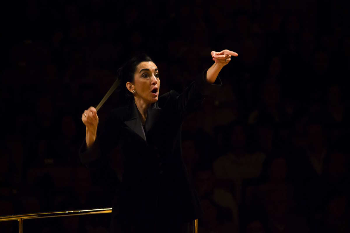 Silvia Sanz Torre es directora titular de la Orquesta Metropolitana