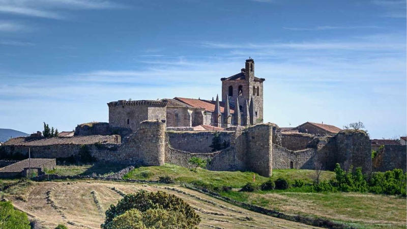 Castillo de Bonilla de la Sierra ubicado en la provincia de Ávila.