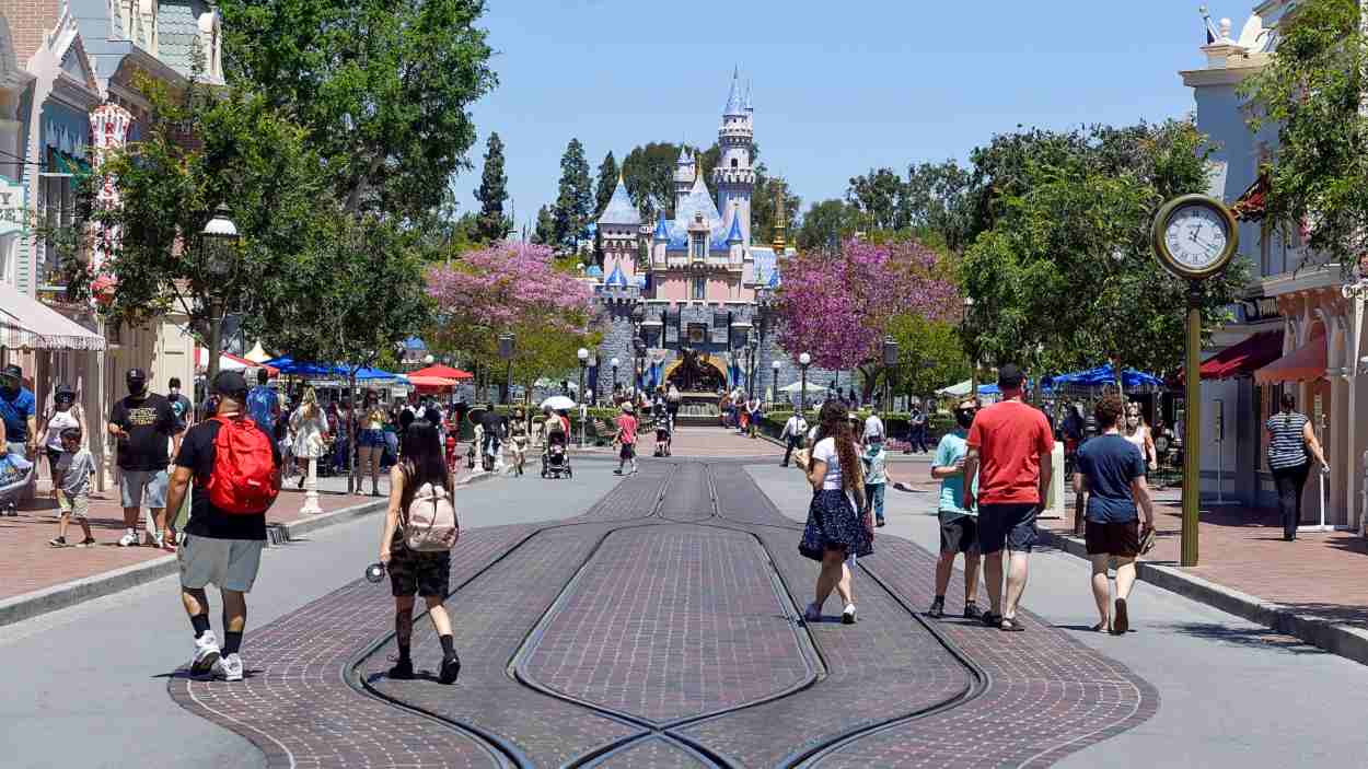 El parque de Disneyland en California. EP