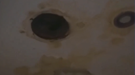 Captura del vídeo difundido por 'El País' de las aguas fecales que provocaron la ruina de un bar por las obras de Ayuso. EP