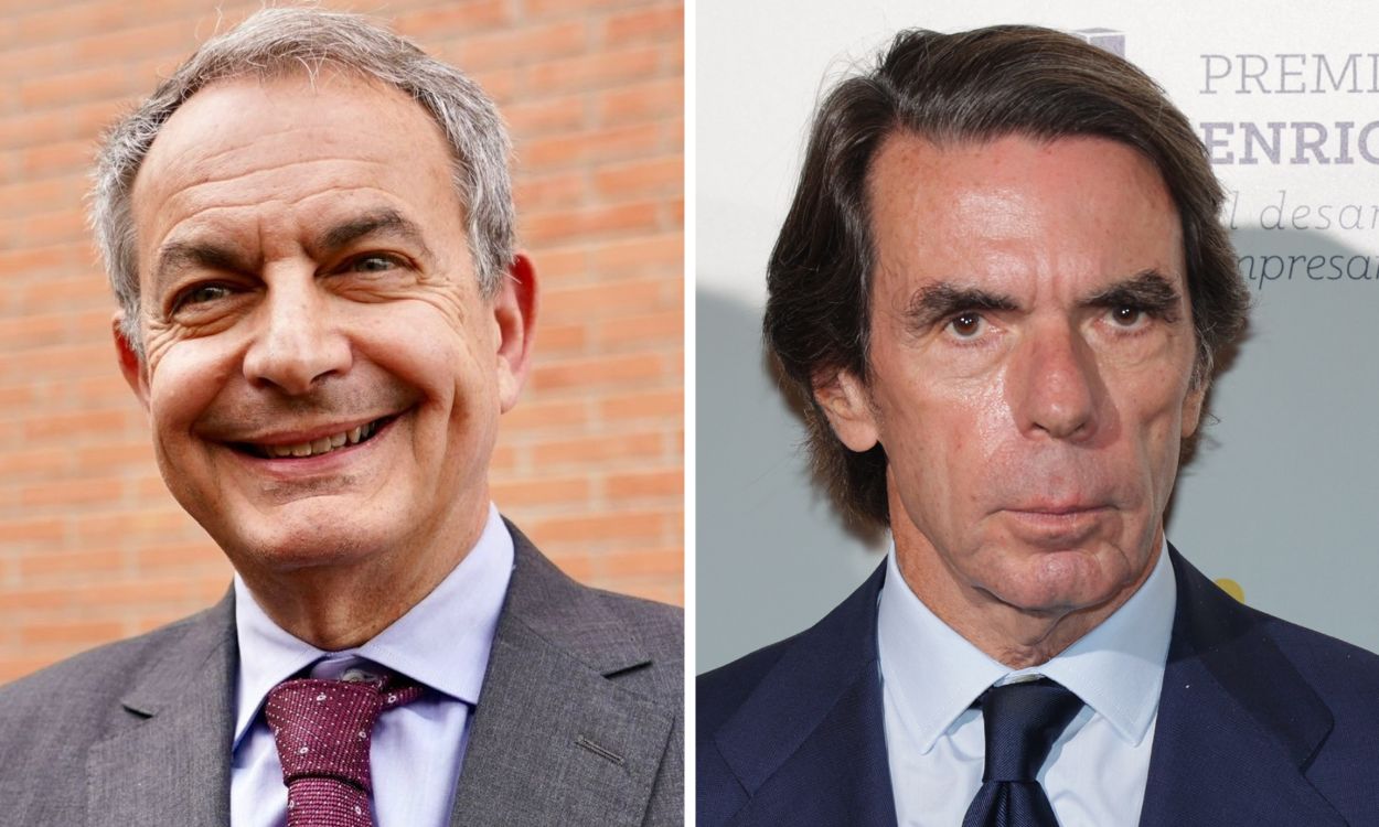 José Luis Rodríguez Zapatero y José María Aznar