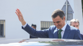 Pedro Sánchez, desde Sevilla. EP