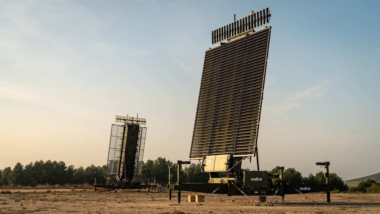 Radar Lanza LTR 25 de Indra