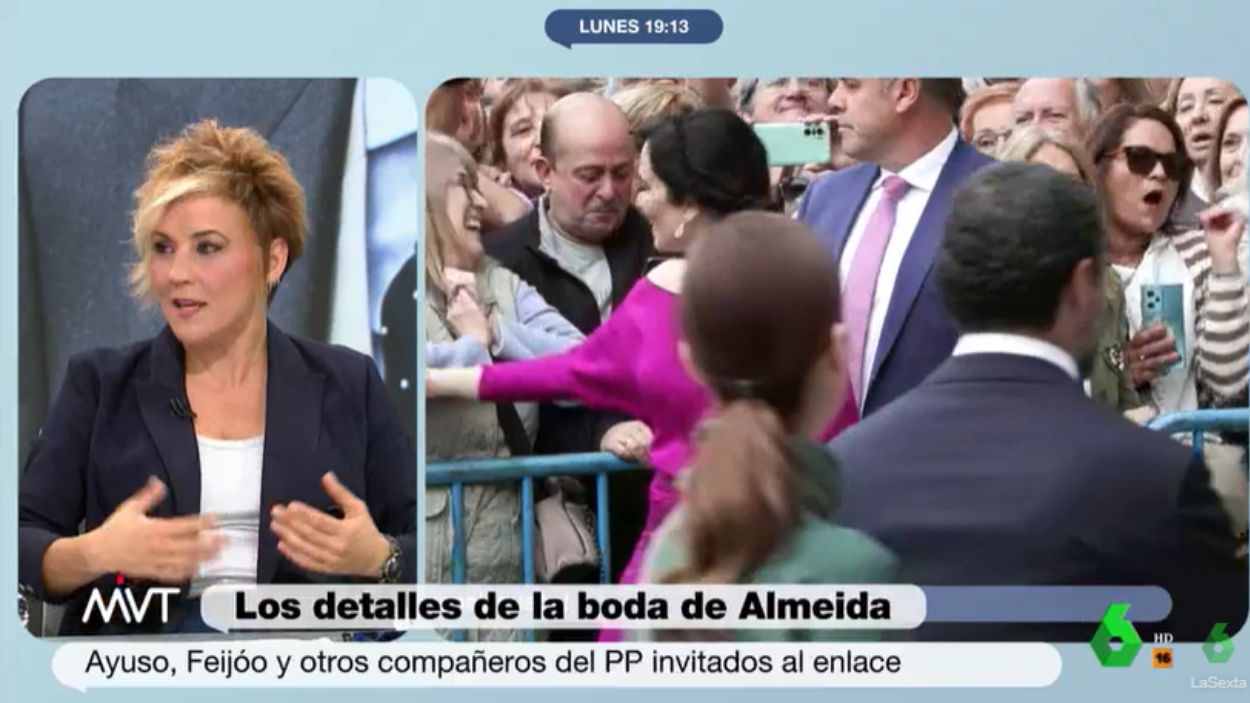 El pronóstico de Cristina Pardo sobre la relación de Ayuso y su novio: "Le hace daño..." Atresmedia