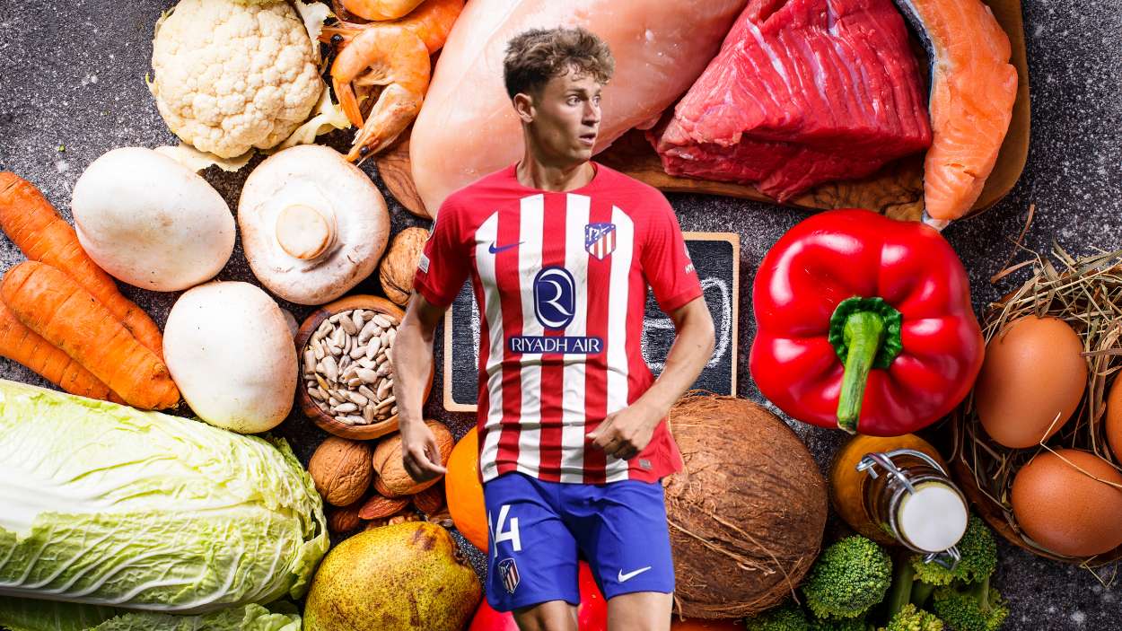 Qué es la dieta del paleolítico que sigue Marcos Llorente