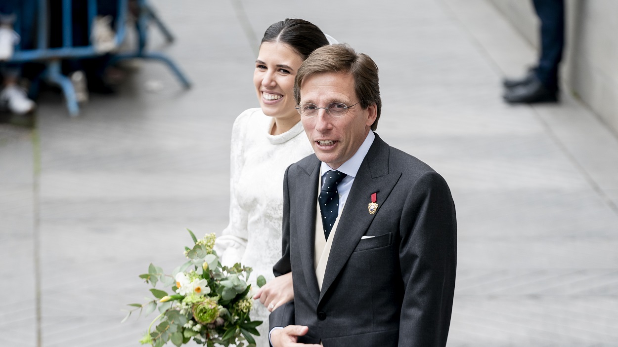 José Luis Martínez Almeida y Teresa Urquijo, recién casados. EP