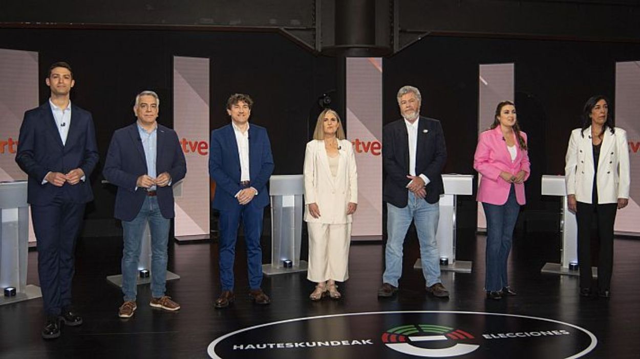 El debate electoral gana en audiencias en País Vasco, seguido de laSexta y 'Supervivientes'. RTVE