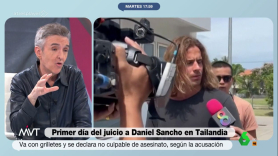 Iñaki López para los pies a Ramoncín por su defensa a Rodolfo Sancho. Atresmedia