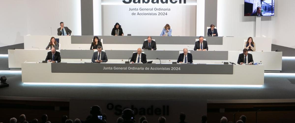 Los accionistas de Banco Sabadell dan el visto bueno a la gestión de la ...