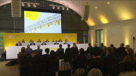 Rafael del Pino lidera la junta de accionistas de Ferrovial celebrada este jueves en Ámsterdam