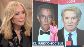 Carmen Lomana reacciona a la nueva cara de Alfonso Díez en 'Espejo Público'. Atresmedia Televisión