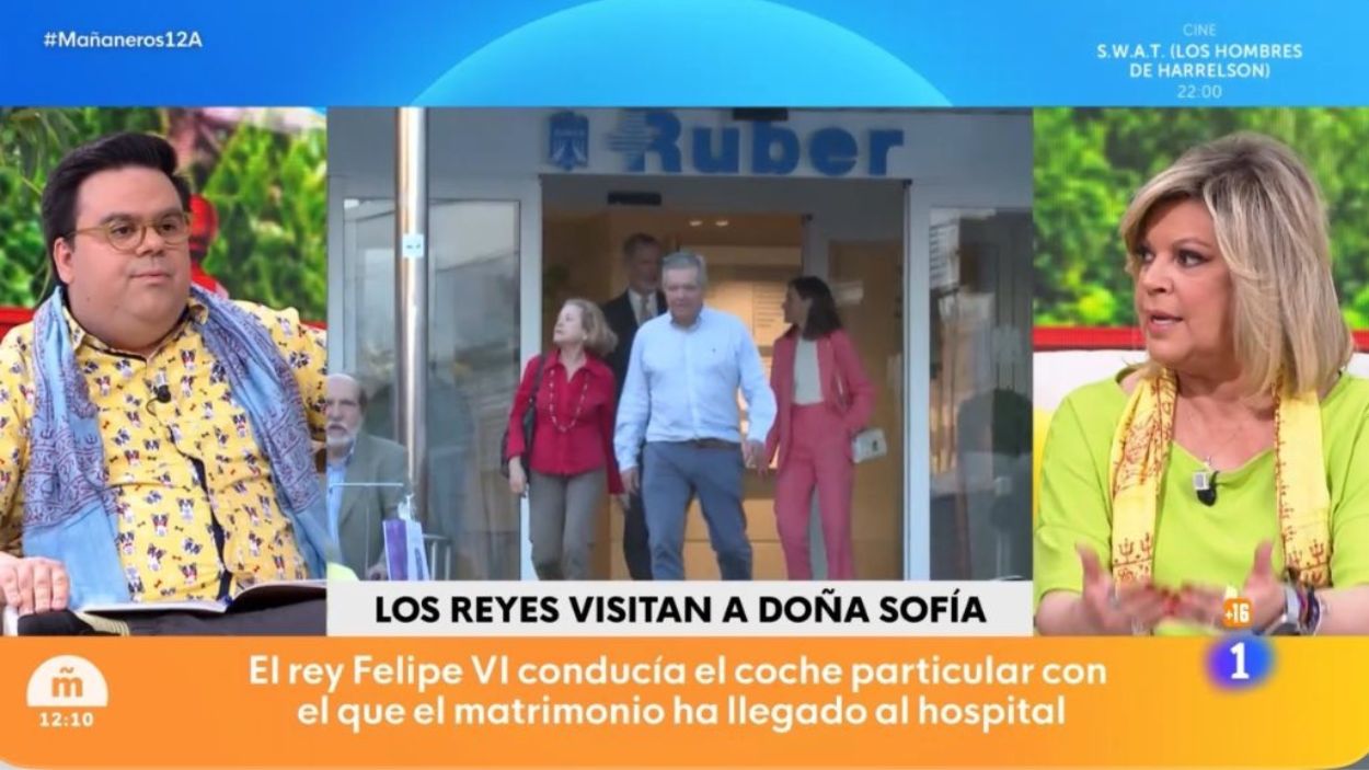 Terelu reaparece en 'Mañaneros' y calla los rumores sobre su despido. RTVE