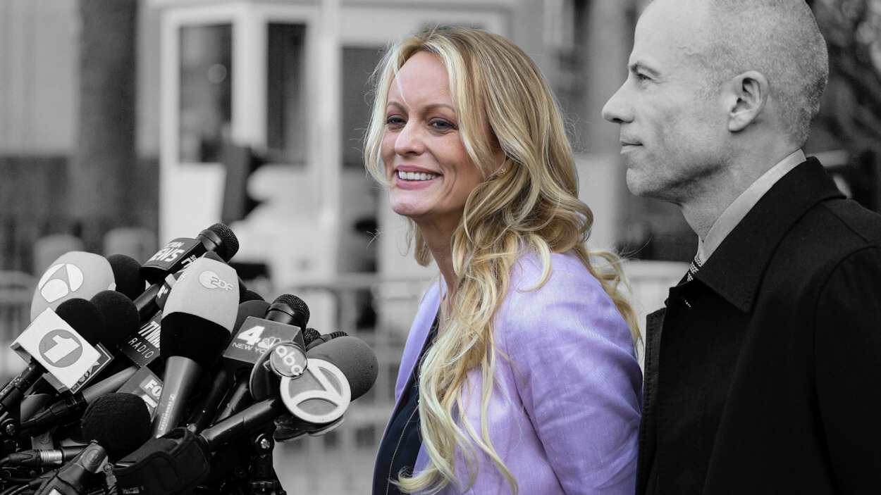 Stormy Daniels, la actriz porno que sienta en el banquillo a Donald Trump. EP