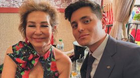 Ana Rosa Quintana y Vito Quiles, en la Feria de Abril. X