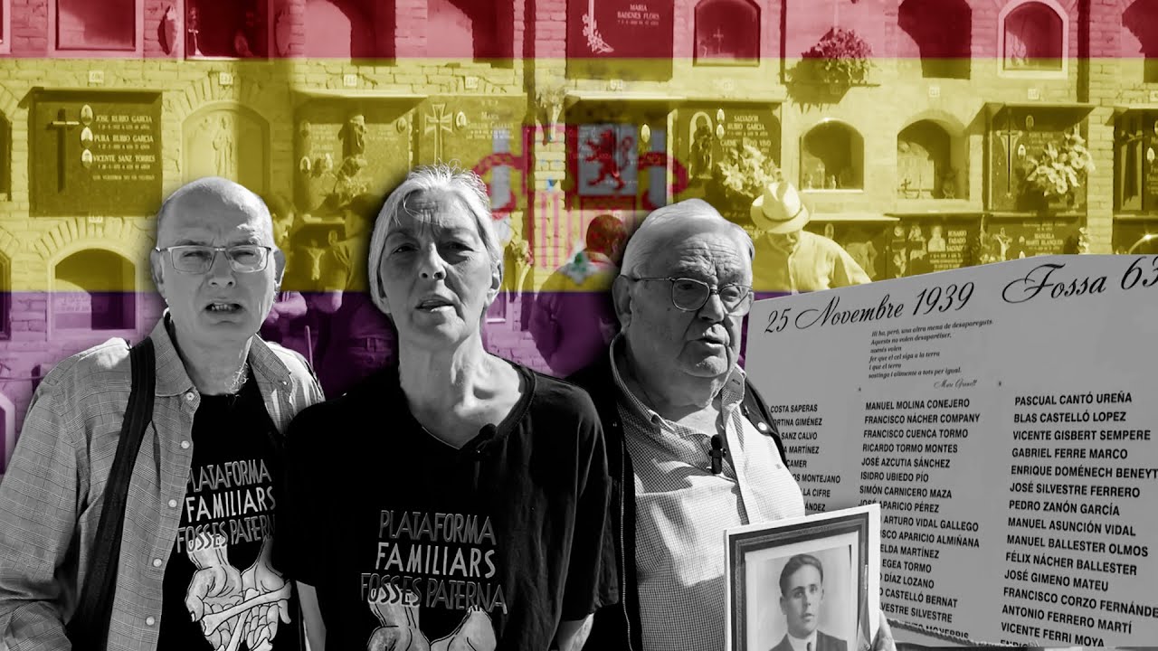 Familiares de víctimas del franquismo se muestran en contra de la ley de concordia de PP y Vox
