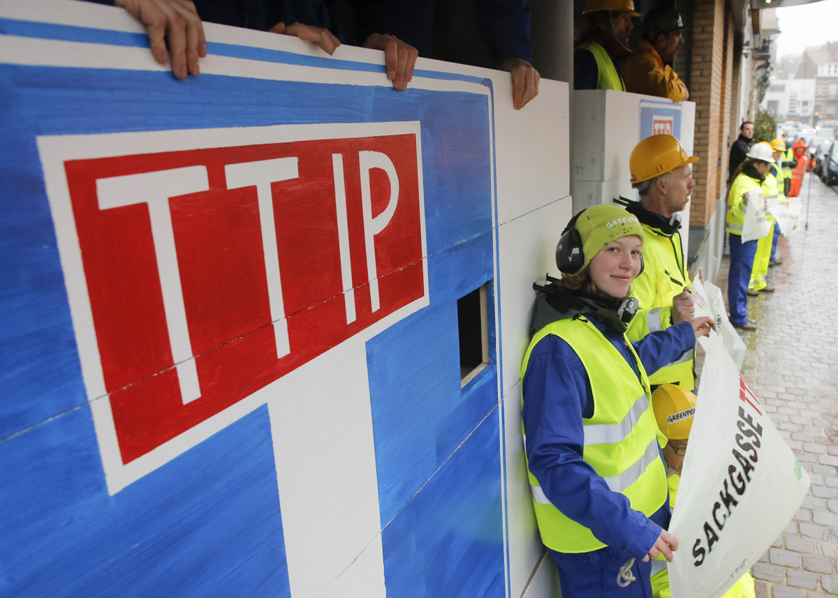 Protestas por el TTIP