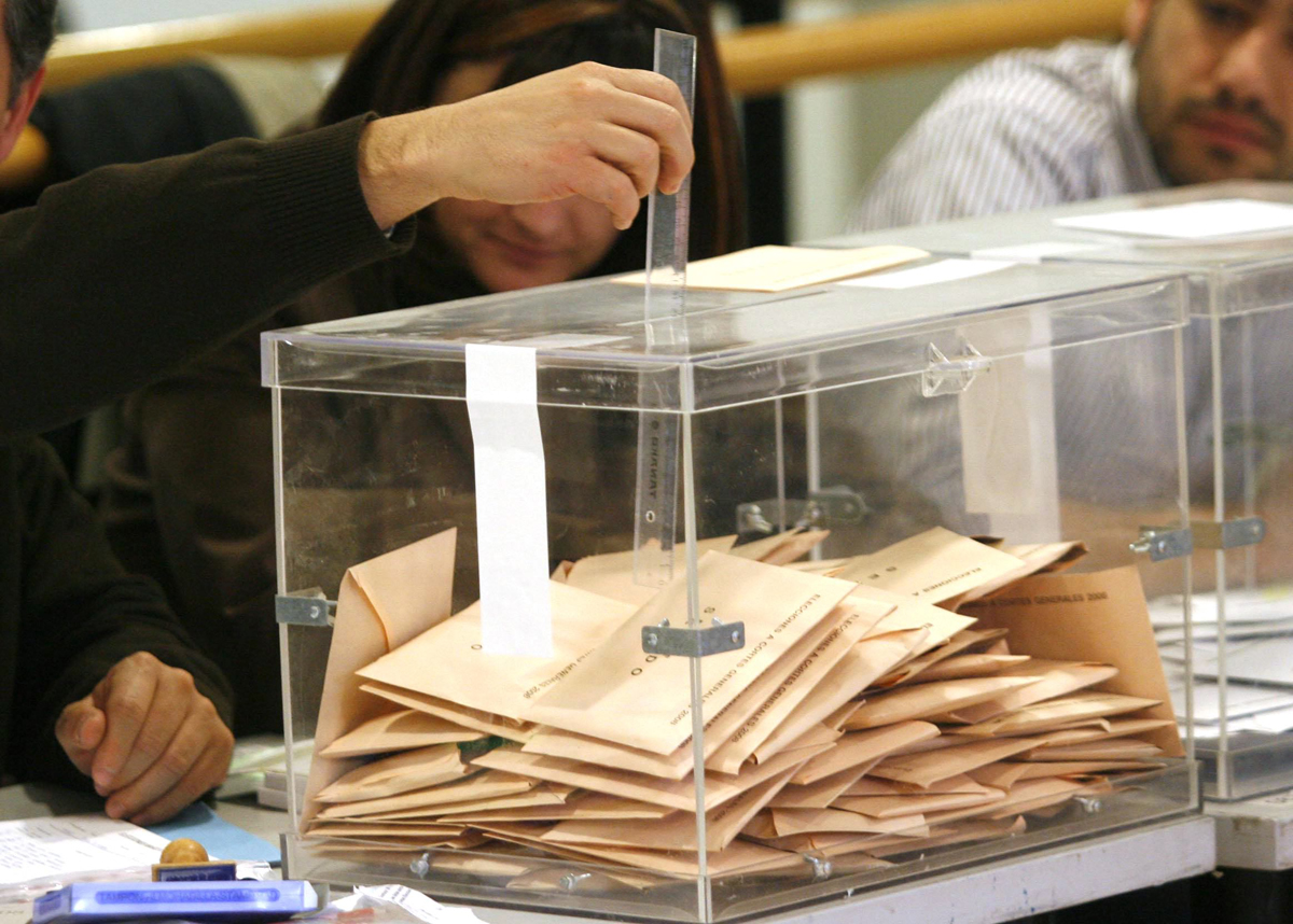 Imagen de una urna electoral