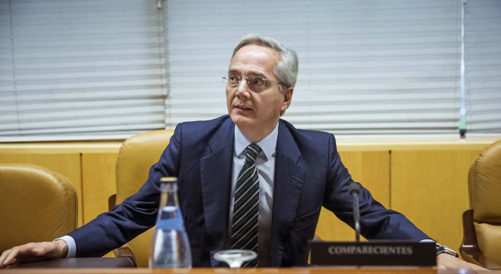 Pedro Gómez de la Serna en la comisión sobre corrupción de la Asamblea de Madrid