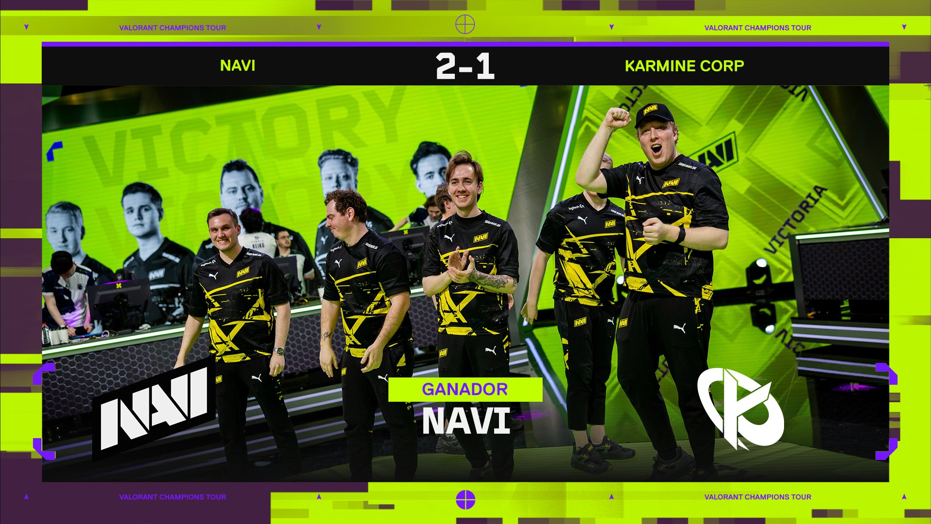 Fnatic y NAVI gobiernan la VCT EMEA 