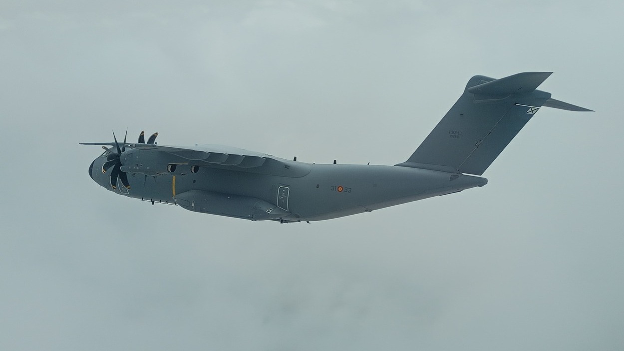 Avión del Ejercito del Aire Español en una imagen de archivo. Europa Press