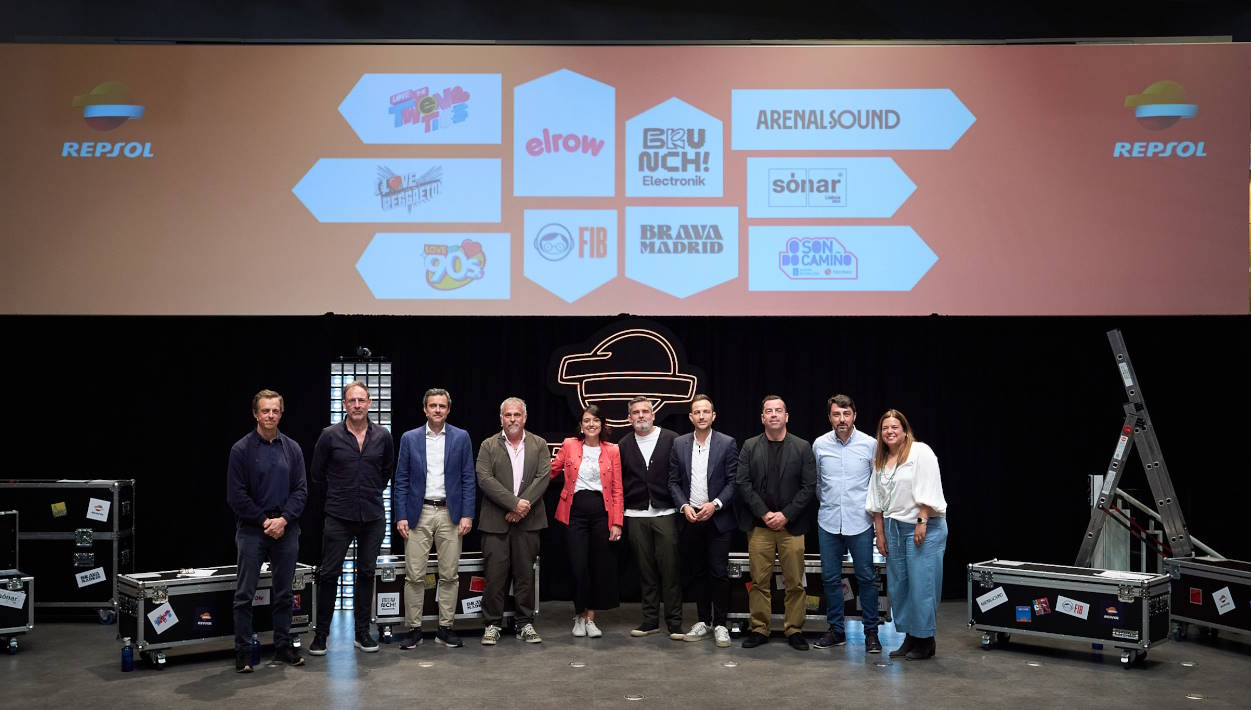 Repsol lleva su multienergía a los principales festivales de música de España y Portugal