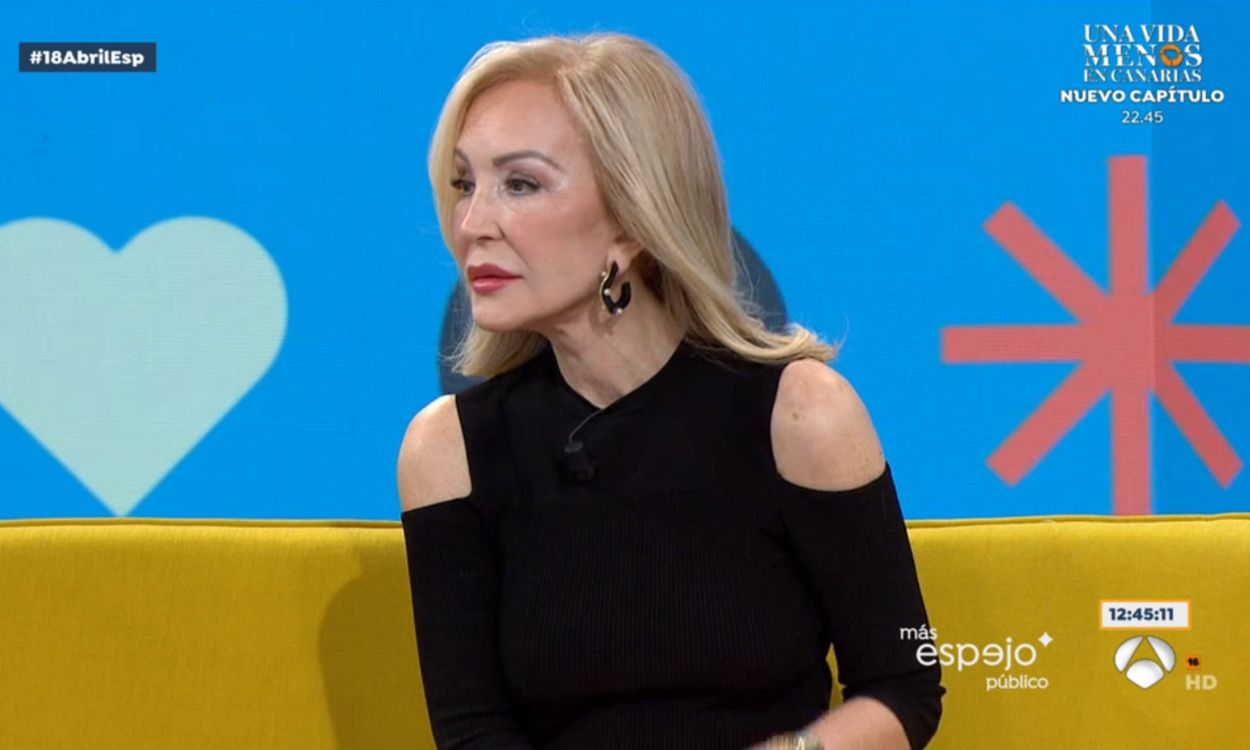 Carmen Lomana explota en 'Espejo Público'. Atresmedia Televisión