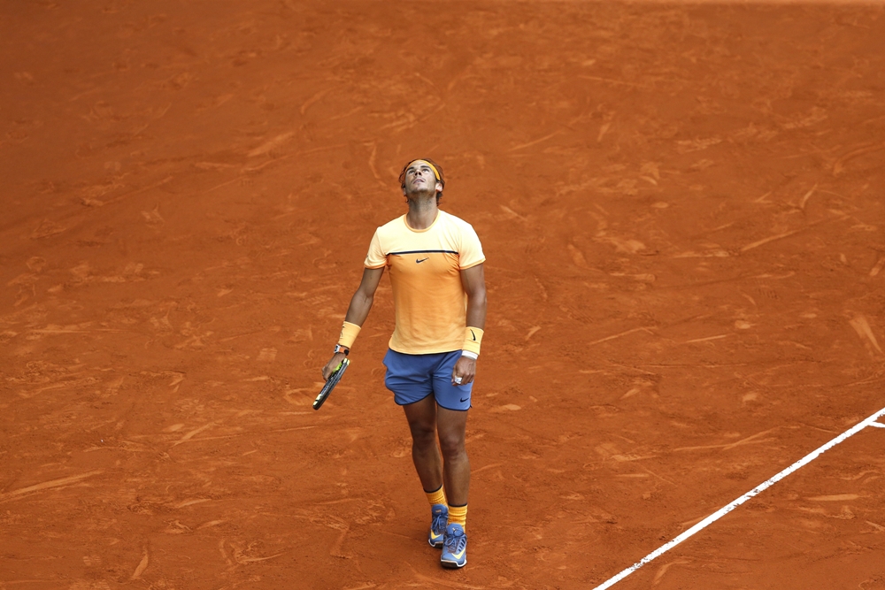 Rafa Nadal no ha accedido a la final de Madrid en un partido épico que los telespectadores de TVE no pudieron ver acabar. 