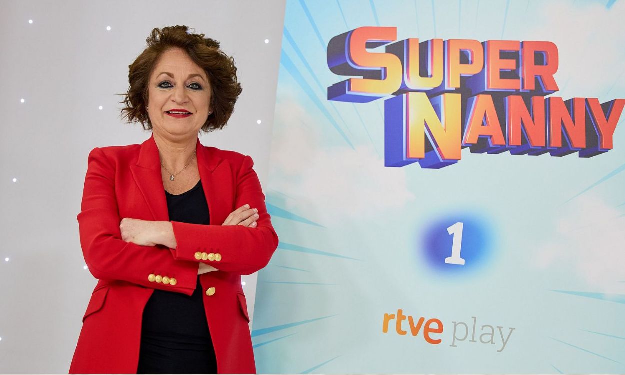 Rocío Ramos-Paúl, en la presentación de 'Supernanny' en las instalaciones de RTVE