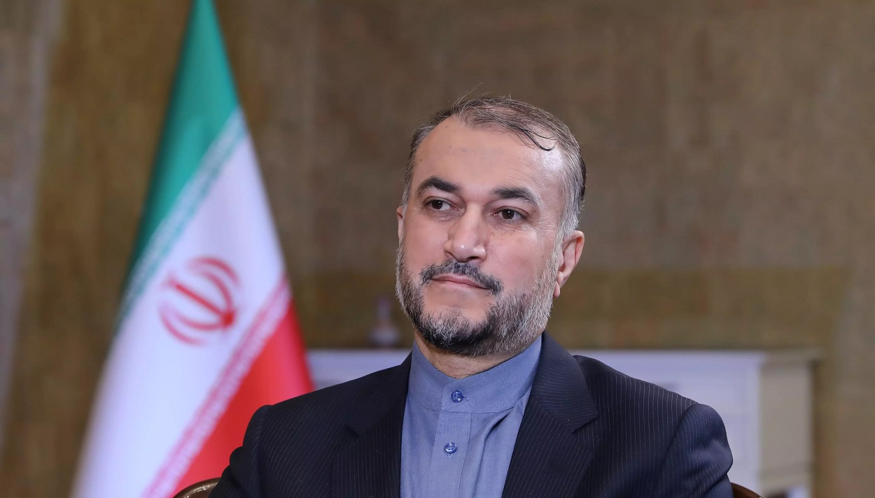 El ministro de Asuntos Exteriores de Irán, Hosein Amirabdolahian. EP