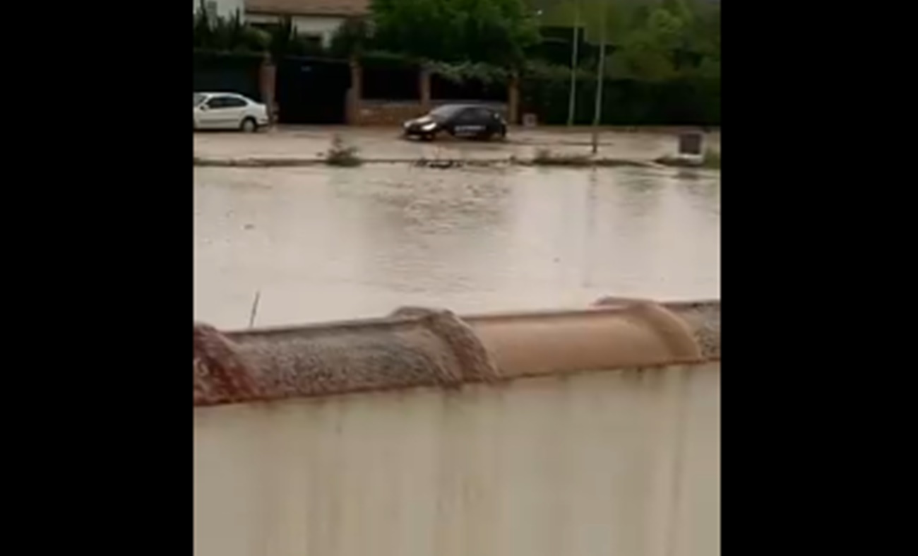 Inundaciones en Valderrubio (Granada), abril 2024