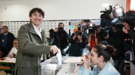 El secretario general del PSE EE y candidato del partido a lehendakari, Eneko Andueza. EP. (1)