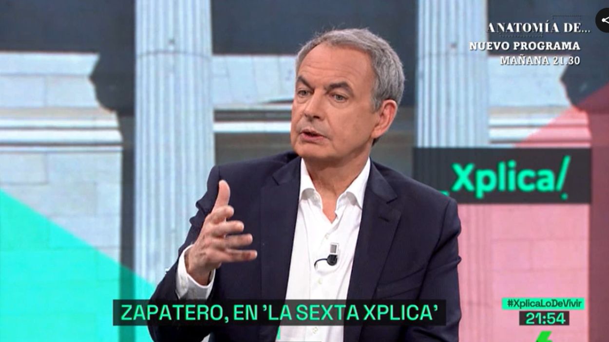 El zasca de Zapatero a Aznar por sus continuos cambios de opinión. Atresmedia