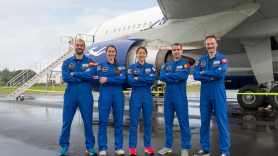 Pablo Álvarez se gradúa como astronauta. EP