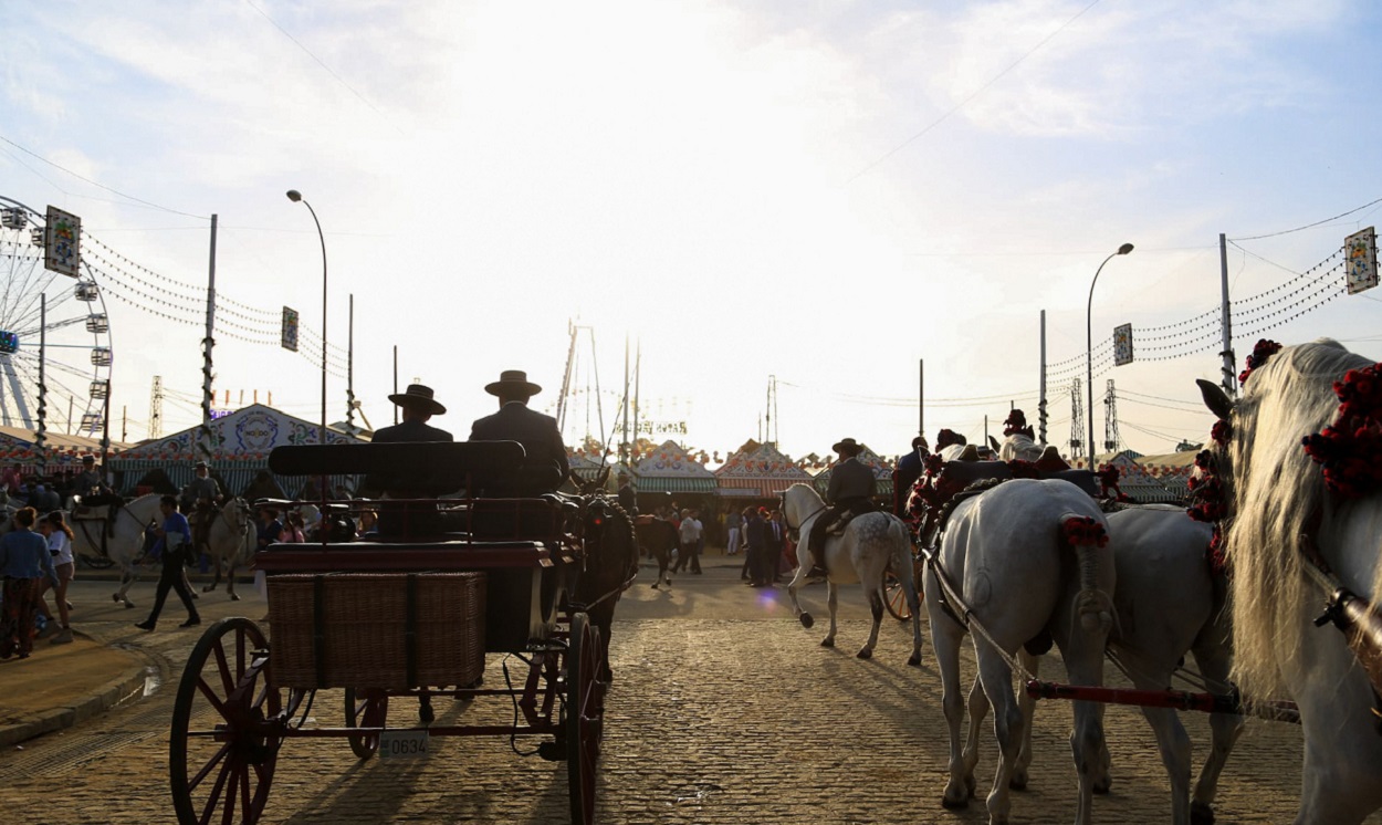 Imagen de una calesa en Sevilla. Tamara Rozas