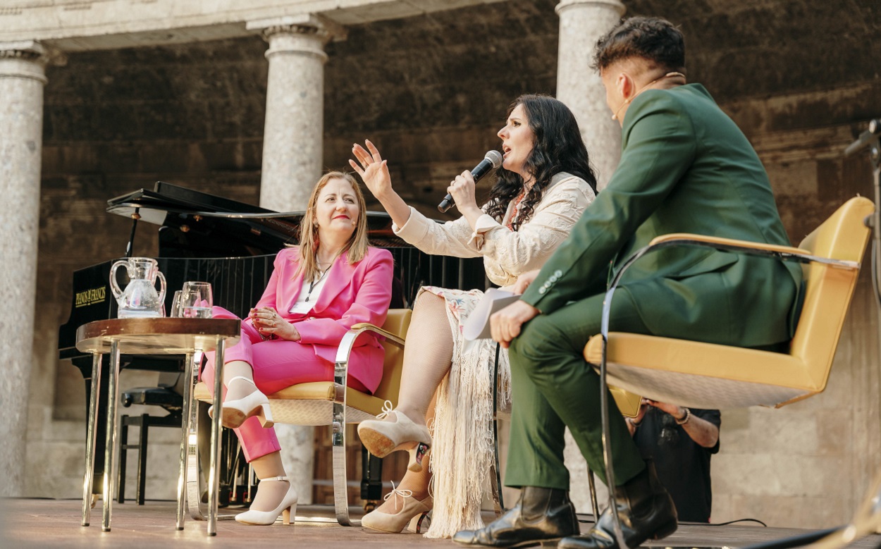 Diana Navarro en el Palacio de Carlos V