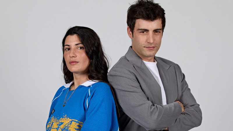 Alba Paúl y Álex Domènech, concursantes de 'Pekín Express'. HBO