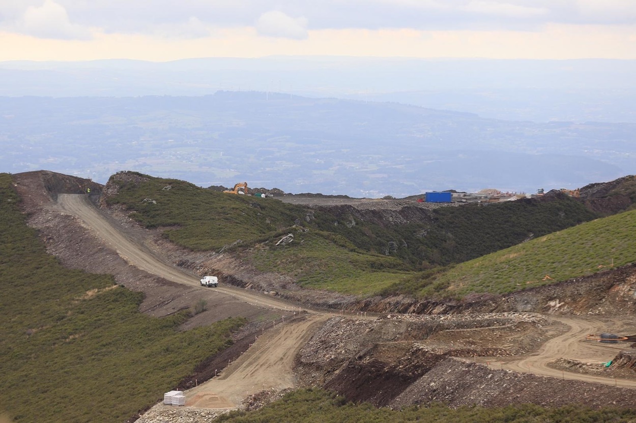 Imagen de la Serra do Iribio, en la provincia de Lugo, donde estaba previsto el parque anulado por el Supremo (Foto: Europa Press / Plataforma Salvemos o Iribio).