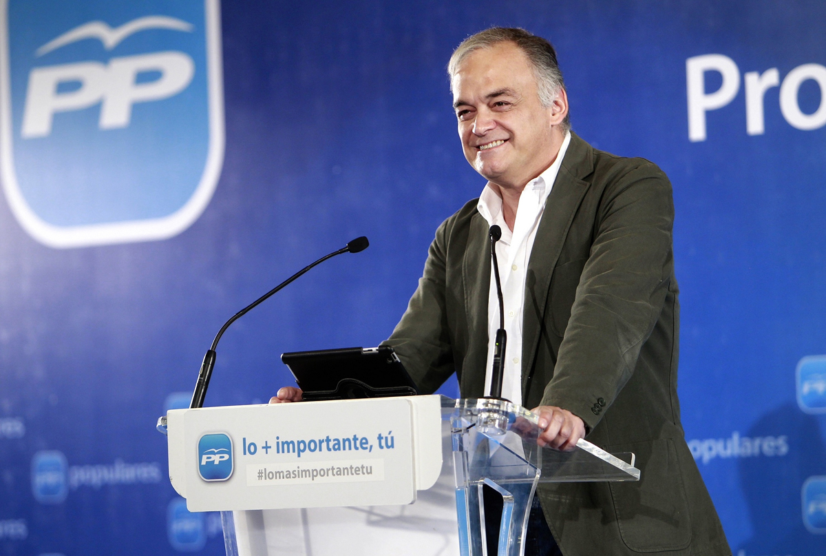 El portavoz del PP en el Parlamento Europeo, Esteban González Pons