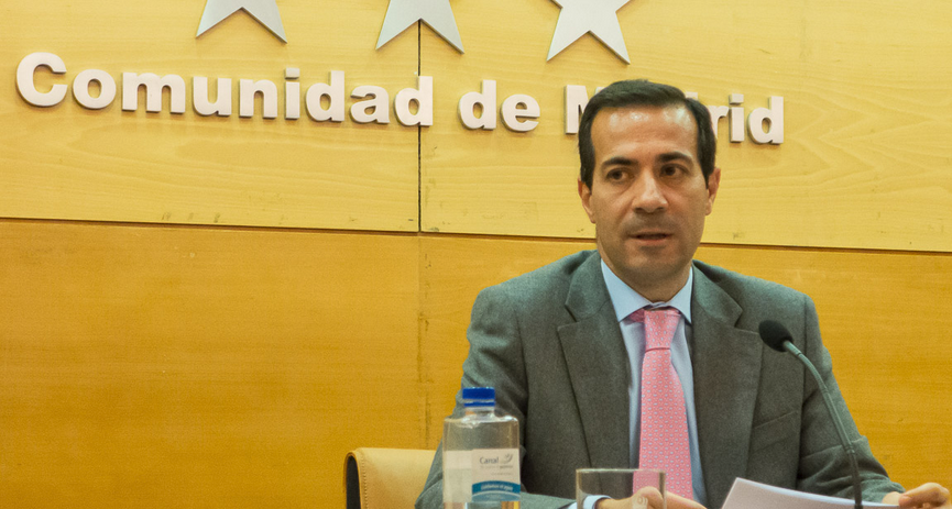 Salvador Victoria, exconsejero de Presidencia y portavoz de Madrid.., y ahora asesor del Gobierno Obiang. Foto EFE