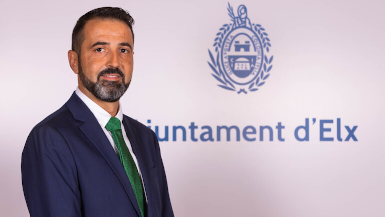 Samuel Ruiz Tena, concejal del Ayuntamiento de Elche por Vox. Ayuntamiento d´Elx