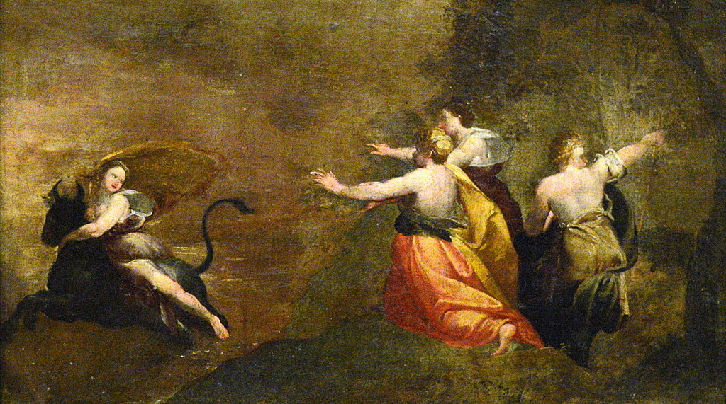 El rapto de Europa, de Francisco Goya.