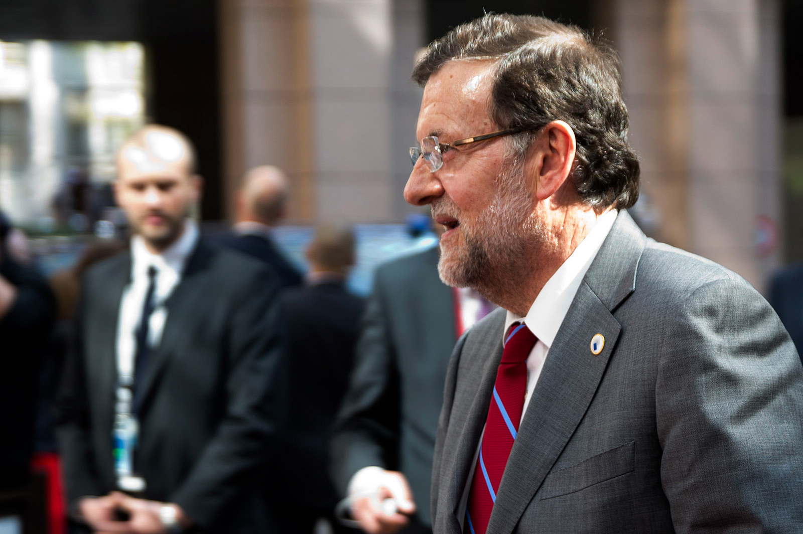 El presidente del Gobierno, Mariano Rajoy, en un Consejo Europeo en Bruselas