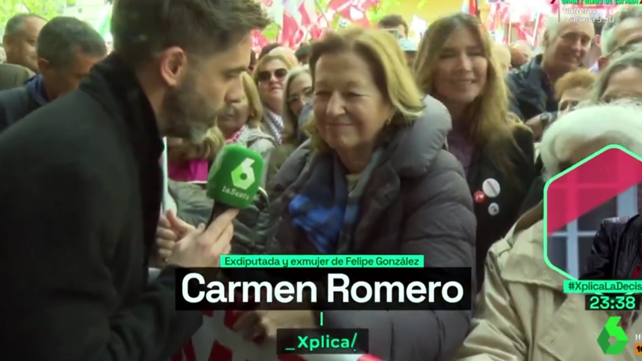 Carmen Romero, en 'laSexta Explica'. laSexta.